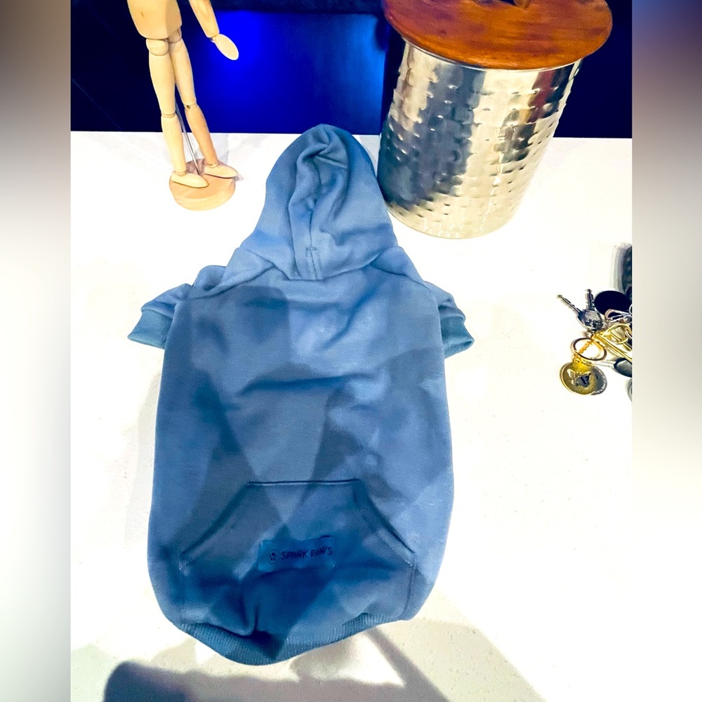 Essential Dog Hoodie - Blue